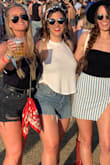 This is by far my favorite spring/summer tank. I've worn it so many times and it washes so well! It's a great length for high waisted shorts/jeans. Try tying the front in a knot for a little bit of a different look! - Emily B.