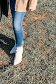 Cute and comfortable white boots! Only negative is that they scuff easily. - Ruth Q.