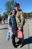 I am in loveee with this sweater - and currently have the pink color in my cart. I wore this on Valentine's Day at my boyfriend's Army graduation and was sooo comfortable and warm! The fabric is insanely soft and stretchy, even in the neck area it wasn't a bother. I definitely recommend! The only issue I had was that the dress would rise up when I wore my coat from Lulu's on top. I guess both fabrics being soft would rub on each other - the next time I wore shorts under and it was fine! - Celine P.