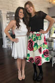 Based on the measurements provided, I was right on the nail to order a medium. I measured using a fitting tape - I was on the smaller end of a medium, but still within medium size range. Ordered medium, and it was large - very loose, especially around the waist. This is the type of dress you do not want to be loose around the waist. The waist line has lace and shows your skin, so you want it to be more snug so it gives that skater look. Had to return it and order a small. Small fit amazing. Love it. Quality fabric! It's heavier than I expected but it's perfect for engagement photos. For this cut, plan on wearing a bandeau, a strapless bra, or a sticky bra. I wore a sticky bra, because my bandeau still showed on the back - the arm holes are very sexy, show lots of back! I love that about this dress, but you need to prepare for it. Sticky bra is probably the way to go. Overall 5 starts, such a classy dress and very well made. Return policy was fantastic (for the medium I ordered), not to short, and was sexy! - Jordy T.