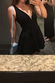 What a show stopper! So fun and flirty. I got it for a Bach party and it was perfect! The built in shorts allow you to drop it low if you wanna, and they don't ride up. Plus, you can totally go without a bra. Amazing quality, true to size. Buy it! - Rayne B.