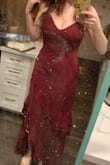Love it. Fits perfect. 5'9 160lbs. Bought a large first- was way too big. So it runs bigger than most dresses - Britton P.
