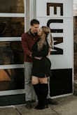 It was a little shorter than expected but not awful. Loose but nice looking. Ordered a XL but it was a little too big. So I exchanged for a L and it was perfect! I used this dress for a photo shoot with my fiancé and it was absolutely what I was looking for! - Katy Y.