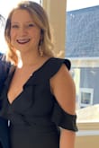 I loved this romper so much! However, I do wish there was a snap in the front to harness the girls in a little tighter. If you're heavier busted you're hanging out a little more than is portrayed in the photos. A snap for additional support would be the fix all! - Jenae B.