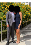 I wore this dress to a summer wedding in San Juan and felt so comfortable in this dress. I loved the navy blue color and wasn't worried about sweating through the fabric. It's also a great dress to wear to work with a cover-up. Highly recommend this dress for any occasion! - Corey H.