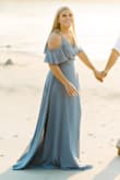 I loved this dress so much for my engagement pictures at the beach!! I sowed in a clasp at the top to decrease the cleavage but worked perfect for this and I can't wait to wear it again. - Samantha S.