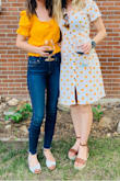 I've worn this top on multiple occasions. You can make it casual with a pair of jeans and flats or dress it up with a skirt and heels - I love how versatile it is. - Hollie D.
