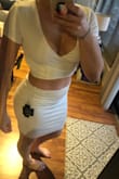 I'm obsessed with this shirt and skirt set. The material is stretchy, well-made and very comfortable. I think it'd be flattering on all body types. I can't wait to wear it! - Lauren G.