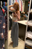 Really pretty skirt, super flowy. Runs a little large and a little long(have to wear heels). Would recommend - Millie J.