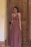 This dress is beautiful and I couldn't have asked for more!  It fits perfectly and has a super smooth silky inside, so it's very comfortable.  I bought it for prom but who knows if I'll get to wear it what with the state of the world right now :(.  Overall though, good dress, good price, good purchase! - Mareka L.