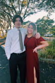 Dress is a little on the long side, even with heels. Still looks amazing though! Such a pretty color! - Sam H.