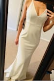 I like the dress but it just did not sit right in the midsection/by the hips - not so good! Maybe a better dress for someone who's not so thin. You'd also have to spruce this dress up a tad, it's a bit plain. - Shanel O.