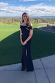 Wore to a wedding and got so many comments! It's a gorgeous dress! Fits to size, was a little long but I never stepped on my dress throughout the night! Doesn't slip off when you're dancing. - Brittni O.
