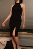 I picked this dress to attend a wedding ceremony of my friend. It fits perfectly to true size. And backless design is elegant. - JIN Z.