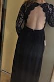Bought this for my soon to be sister in-laws wedding and cant wait to wear it. It is a tad too long for my 5'6" frame. I am athletic built with an average sized chest (32D) and full hips. I consider myself to be an average sized women. So when I say ti is a tad long-well it is. Also a tad big in the waist- could have gone with a small-BUT wanted to err on the side of caution. So nothing i cant take in on the sides and hem the front a tad to make it work. All in all VERY happy with this purchase! Note: pictures taken bare foot to show actual length. - Kristen D.