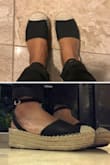 These are super cute and got me a lot of compliments. I ordered a size 5.5, as I always order in this website, and they fit perfectly. They are also very comfortable, I have wore them on several occasions without any trouble. 

BUT, as cute as they are, I have wore them so much they are already breaking. I suggest to buy these for an special event or season, knowing they won't last too long, yet for the price they are amazing. - Sara S.