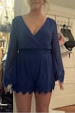 Bought for a wedding but this was not very flattering on. The bottom half was too flowy and baggy. It looks cute but just wasn't what I was going for. It is good for long torso women like myself - Amanda B.