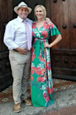 Purchased this for a wedding in Colombia and received SO many compliments. The color is stunning and it's so unique. It was a little long but since I'm a little taller, it didn't bug me that much (and I had flats on). I am usually self-conscious with my bust in wrap dresses but this worked out so well. Can't wait to wear it more often here in Florida! - Kristen S.