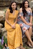 I wore this to a wedding and even though it was very long on me and I had to have it altered, everything else fit perfectly. - Tulsy N.
