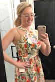 Pretty dress, just a bit too casual in person. If you're tall this dress is for you! Not good for a wedding reception. I liked it just not for the occasion I was looking for. Love Lulus though!! - Alexandra S.