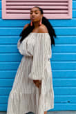Absolutely one of my favorite statement earrings! Perfect for the spring/summer and my personal vacation go to for a pop of color! - AIYANA C.