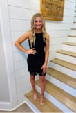 I was concerned about purchasing this for my daughter. She is tiny! I could only look at "mini" dresses as she is so short. But then I was afraid it would be too short on her. It was not. It was perfect all around! - Heather S.