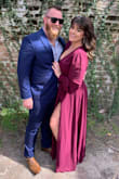 Got this dress for a Savannah brunch wedding. Perfect for the weather in early March! Such a beautiful cut for a curvy girl and the material is great quality! It was long on me and I had to wear heels so it didn't drag, but for someone who's a tall girl, it was a nice change of pace! - Leyla L.