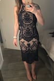 I wore this to a formal wedding and the dress was a hit! The fabric is super snug so there's not a lot of give, which could interfere with dancing or bending over, but it made for a very flattering fit and all-around satisfaction. Highly recommended! - Cheney F.