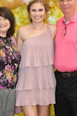 This dress was perfect for my dance banquet! We had to wear pink but I don't look great in hot pink so I wanted more of a muted color. I ordered an extra small even though with my waist size it recommended a small and it looked fine. I was afraid it would be too baggy looking since every other measurement fit an extra small! - MattiLynn P.