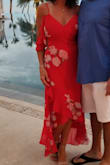 I wore this dress for a corporate dinner party that was hosted beach side at a resort. It was a hit! I literally can't recall a time I received more compliments. A definite must have! - Cheryl K.