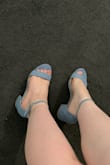 These are beautiful and comfortable - they're my something blue to go under my wedding dress next year! We'll be in grass so the thicker heel will be perfect. I've very small feet and these fit perfectly. 
Will definitely be buying shoes from Lulus again. - Ellen G.