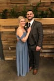 This dress is a showstopper! It fit like a glove (besides needing hemmed, but I'm short), and everyone absolutely LOVED it. I wore it to an evening wedding and received so many compliments. Highly recommend! - Alayna G.