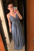 It fit perfectly and the color is amazing. The only thing that was tough was trying to order because stock was fluctuating so much. But the quality, material, and sizing are all perfect. It's the best bridesmaid dress I could've asked for! Shipped quickly too. - Kelli G.