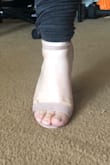 I have fat feet and I was mad that the bride told us to order these shoes, but I fell in love when I tried them. I am considering buying these in another color because it is so hard to find simplistic shoes that look decent on fat feet. - Alicia B.