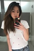 I wanted this shirt for some Valentine's Day festiveness. Overall I was happy with it. It was a little boxier and a little thinner than I prefer. - Allison B.