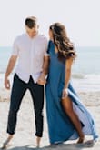 I wanted a more fitted look, so I got a size down, but I think my regular size would have been fine, too! This dress looks gorgeous on and on camera!! - Lexi T.