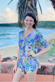 Love it! Definitely runs short but the colors are gorgeous and it's comfy and flowy! - Lisa R.