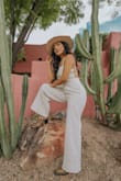 My favorite jumpsuit! love the material too! Fits true to size! - Evelynn J.