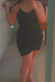 I love this dress! Unfortunately I bought it for an event that was cancelled, but I plan on wearing it for date nights and more events in the future!! Super comfortable. It did ride up just a little bit but wasn't too bad! - Kaylynn C.