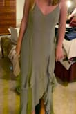 This is such a unique dress. The dress is fully lined, well made, and is light weight. If Prom ends up being in June instead of April I will be wearing this dress. - Juli B.