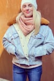 I love this jacket. It's quality, warm, and worth the price. I'm glad I got it because it's a staple in my closet. - Melanie K.