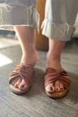 I loved these so much in black, I bought another colour. They are nice and cushioned and very comfortable. They run a bit narrow, so you might want to size up a half size. But I didn't and they are perfectly fine. I'd rather them snug than too loose. - Audrey C.