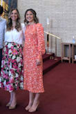 I loved this dress and received so many compliments! It is tight in the midsection with no stretch but otherwise everything else about it is fantastic! - KristaLee H.