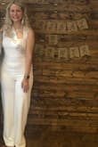 I love this jumpsuit so much!!! Very comfy and form fitting! Perfect outfit for any bridal event. - Ashley F.