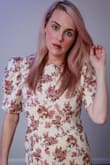 The fabric is quality and different from so many "fast-fashion" lines we've seen lately. I loved the poofy sleeves and felt sexy and sophisticated - Melanie K.
