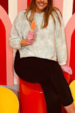 Comfy and stylish! It's cute enough to wear at a concert or comfy to wear around the house. - Katie B.