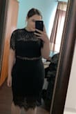 Absolutely amazed by how well this fit, I was so excited to try it on I couldn't wait until the event to take pictures, in loveeeee!! - Hailey K.