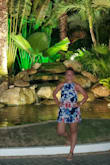 Great color and material, a bit on the short side, but perfect for tropical vacation! - Kremena B.