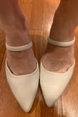This year is full of weddings (supposed to be. Prayers it stays that way) so I wanted to find a heel that would be versatile in color and comfortable. I have yet to wear them but I've practiced a good amount walking in them around the house and I can't say I have any complaints! - Florizza R.