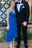 This dress fit perfectly and was such a beautiful material. Wore it to a wedding in San Diego and got so many compliments! - Heather B.